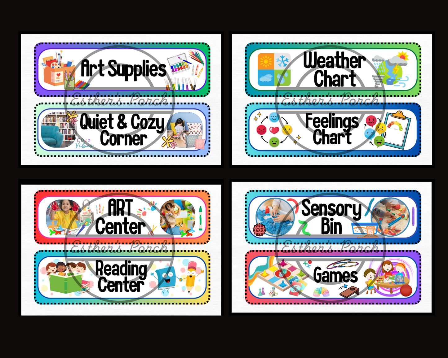 Organize & Play - 40 must have classroom labels