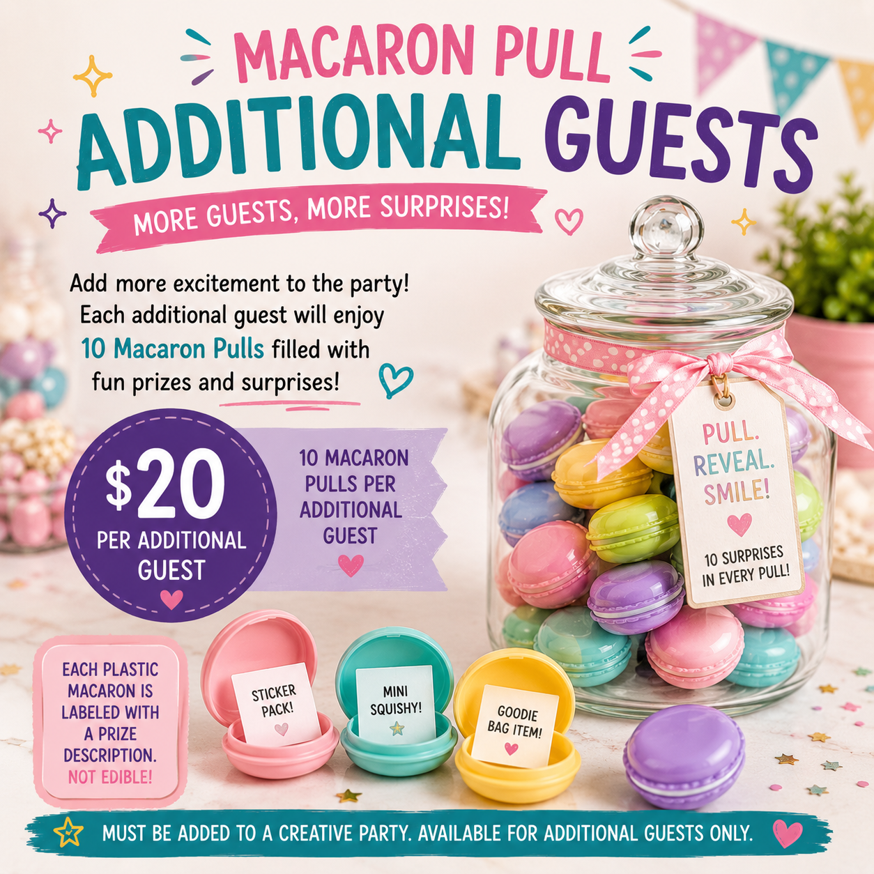 Add on Macaron Pull