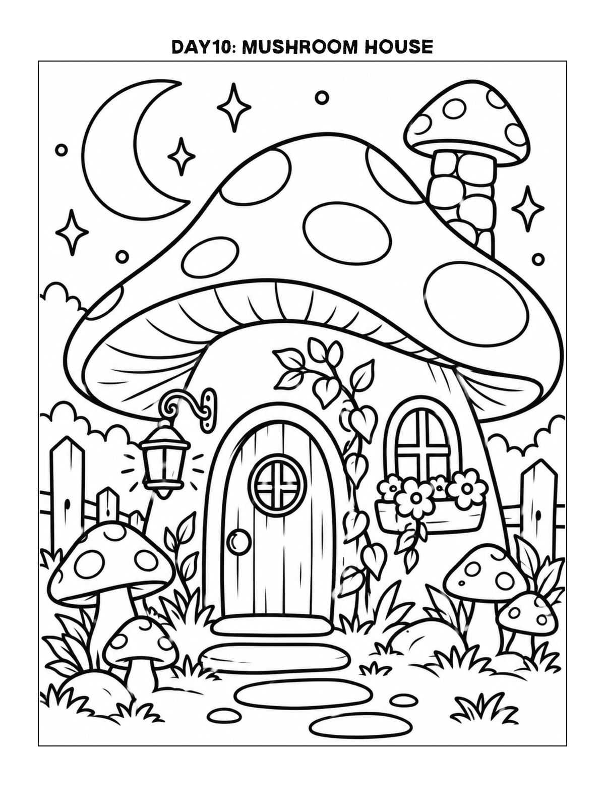 Artober Free Printable Coloring Pages