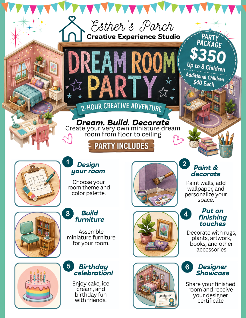 Dream Room Birthday Party