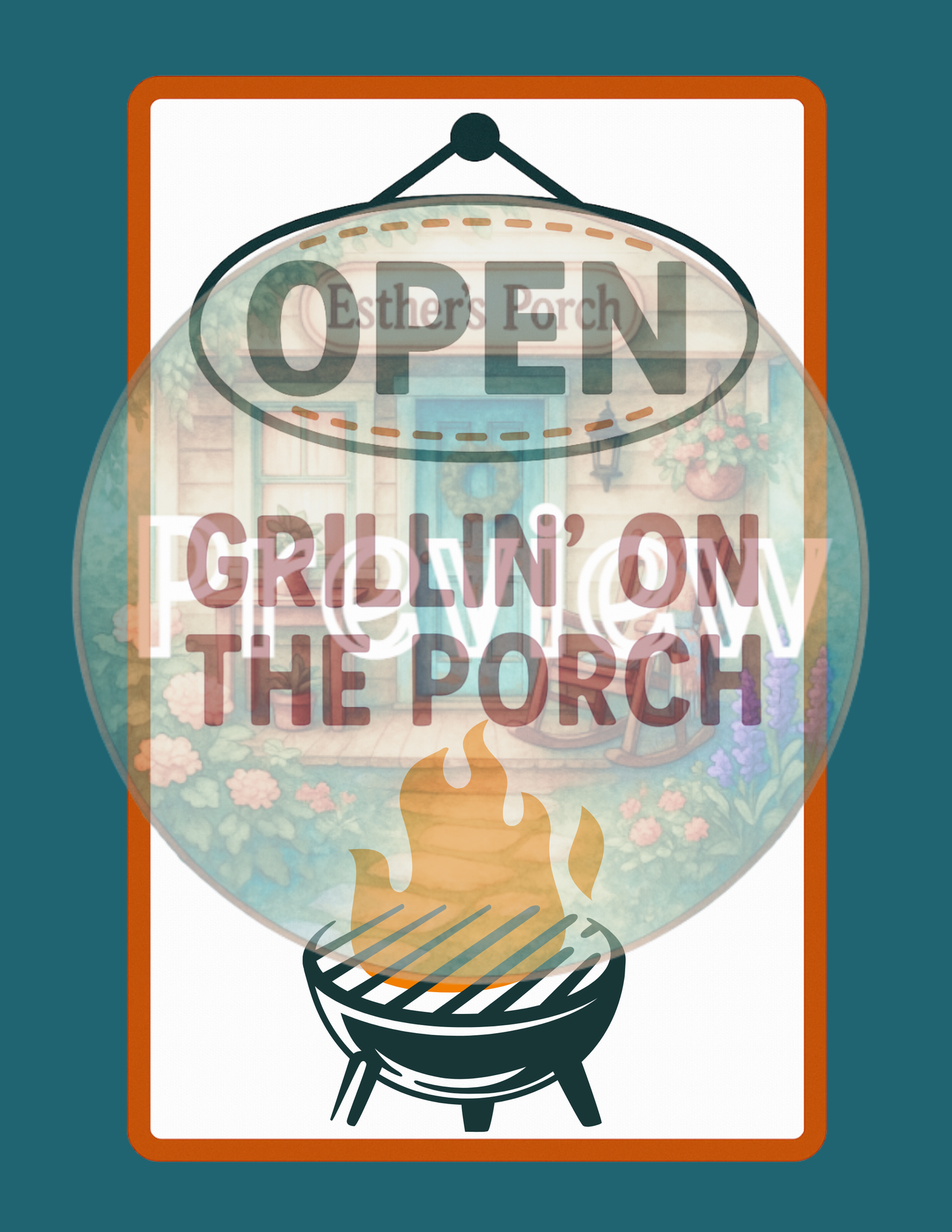 Grillin’ on the Porch Dramatic Play Kit!