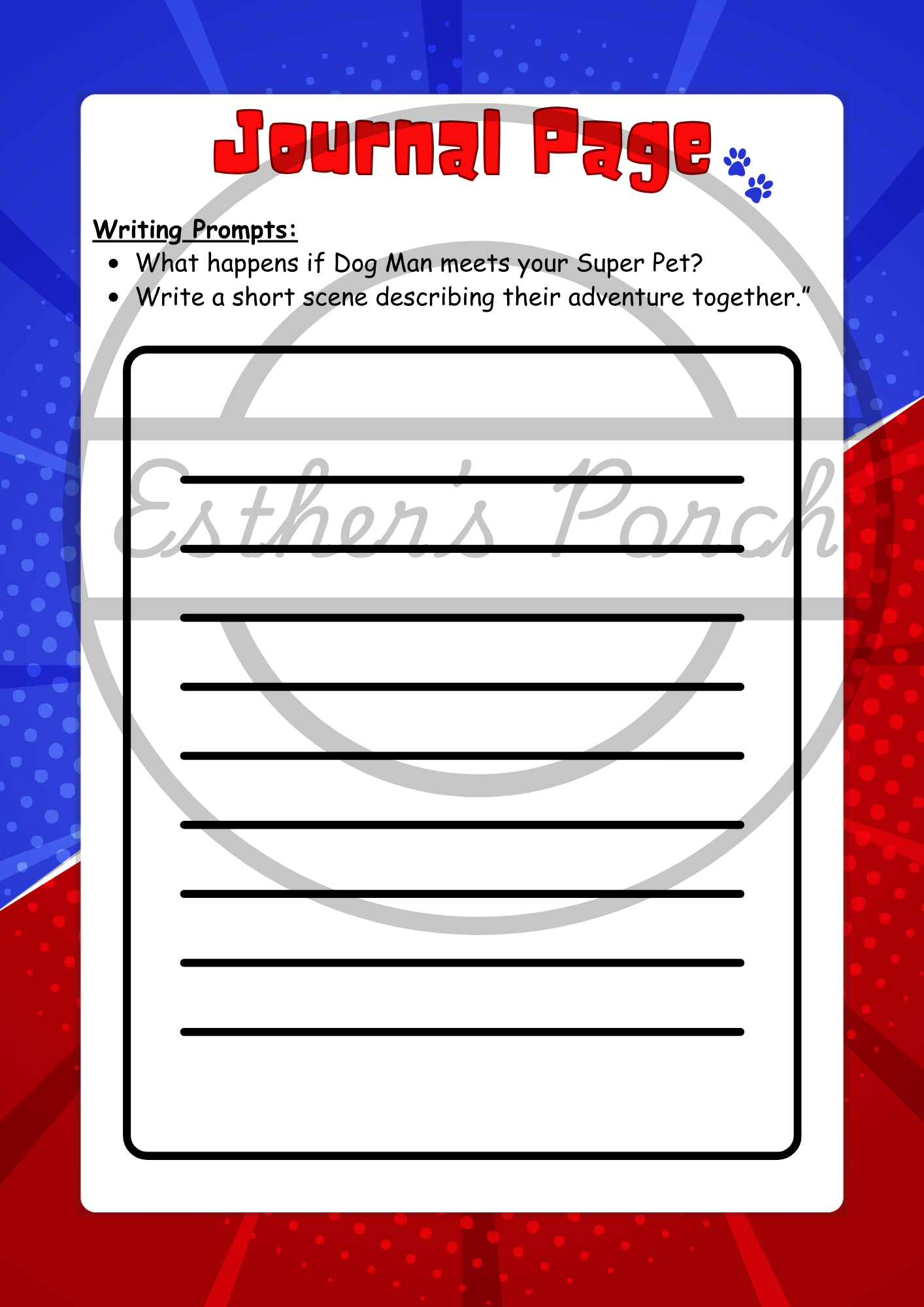 Comic Creation & Superhero Storytelling – 4-Week Lesson Plan