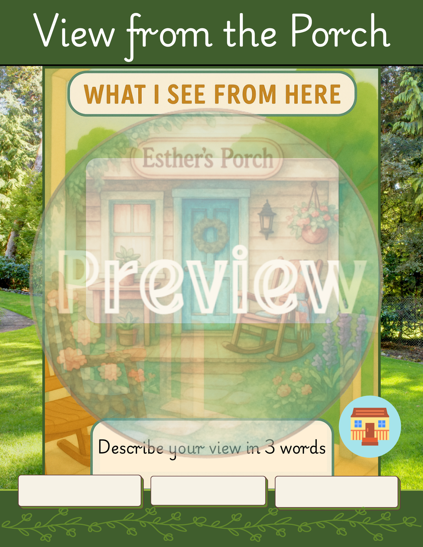 The Summer Porch Challenge