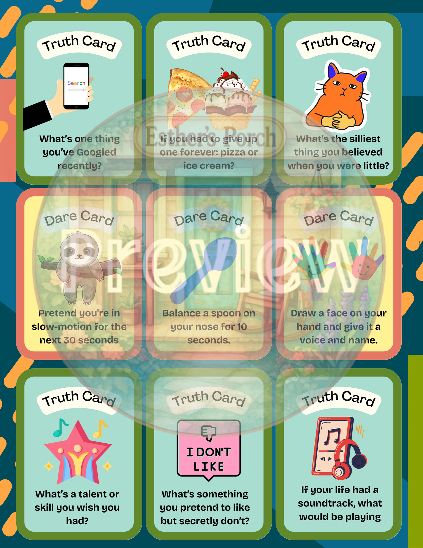 Porch Truth or Dare – Silly. Safe. Full of Laughs.