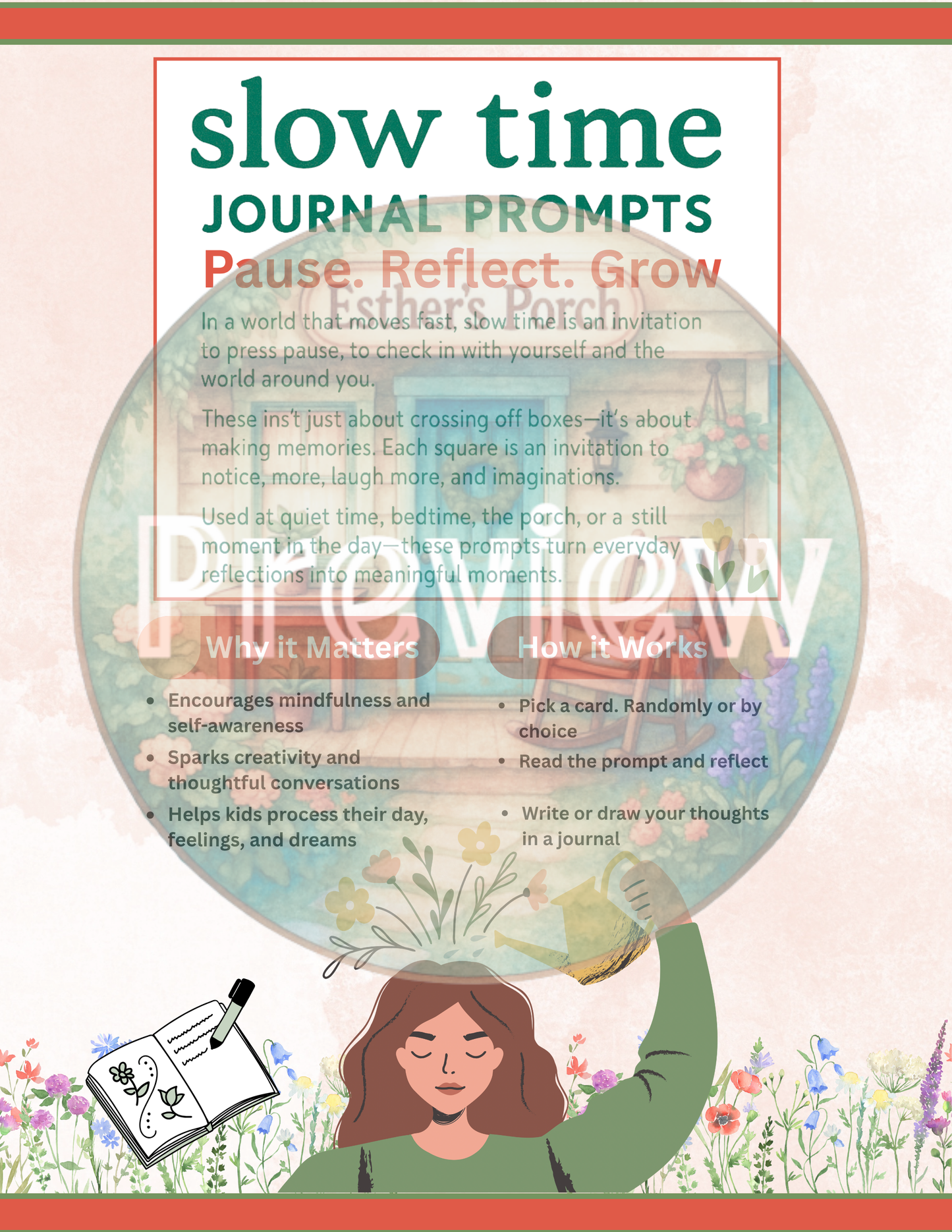 Slow Time Journal Prompts