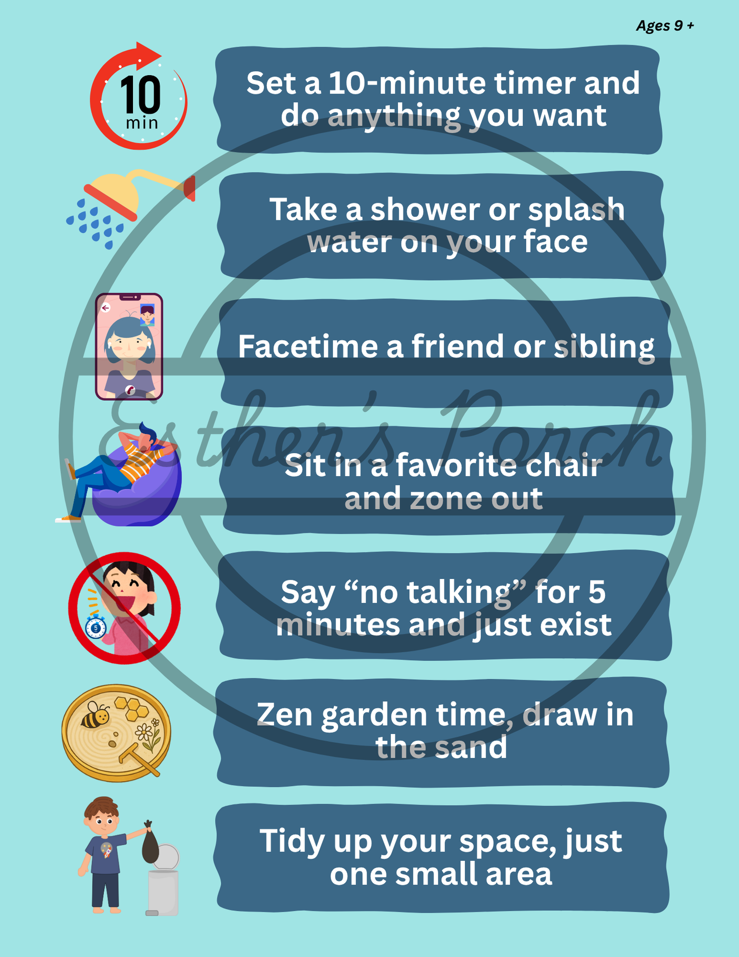 Pick Your Pause - Ages 9+