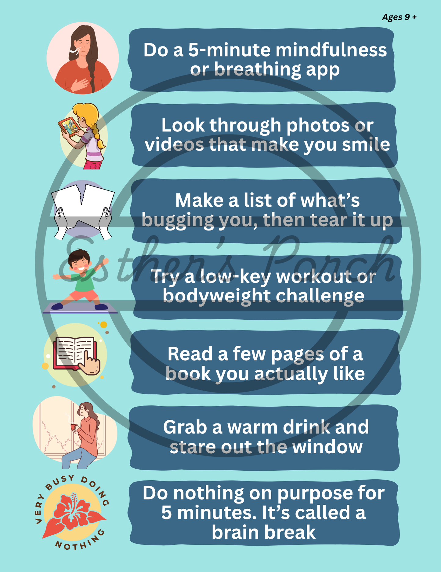 Pick Your Pause - Ages 9+