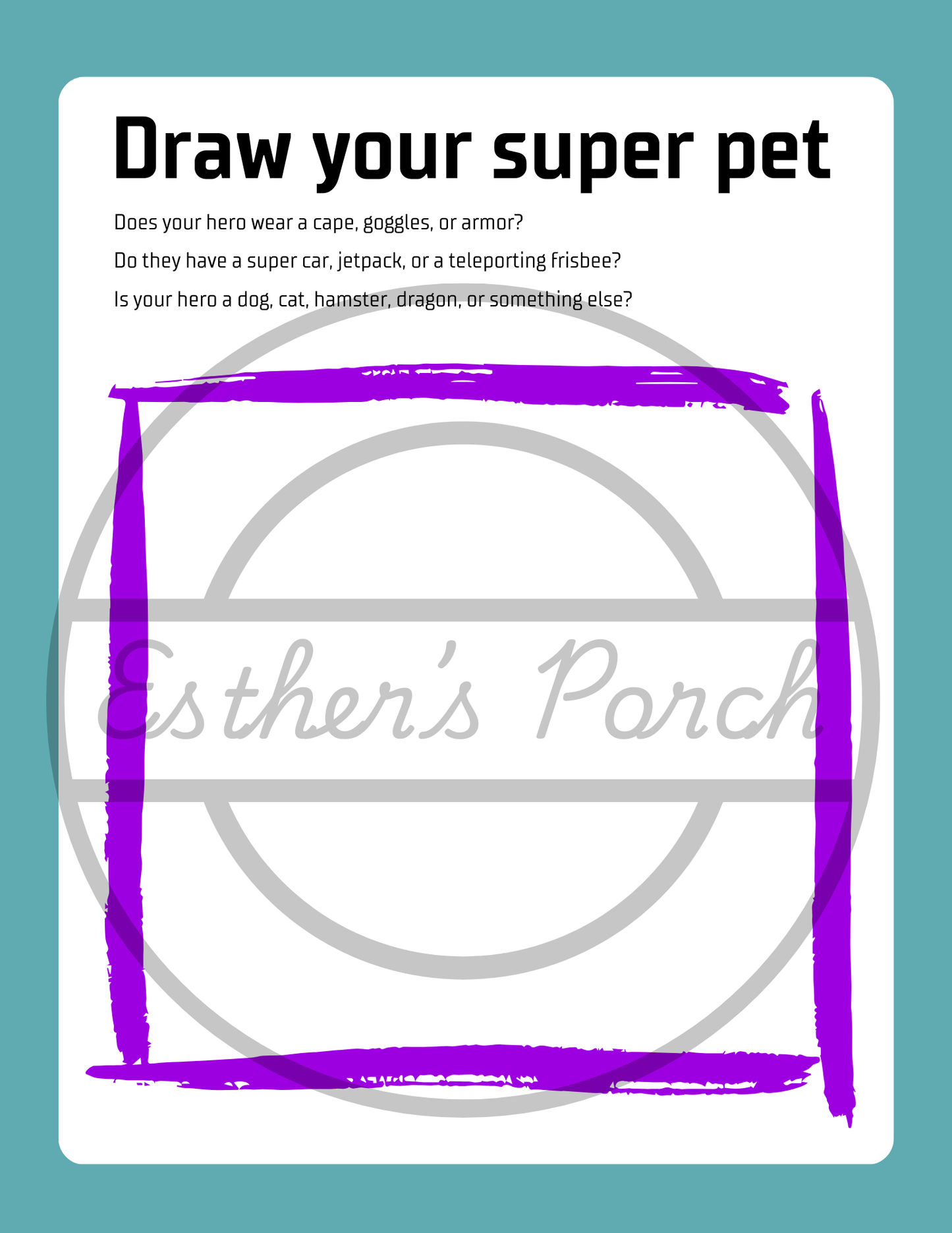 Comic Creation & Superhero Storytelling – 4-Week Lesson Plan