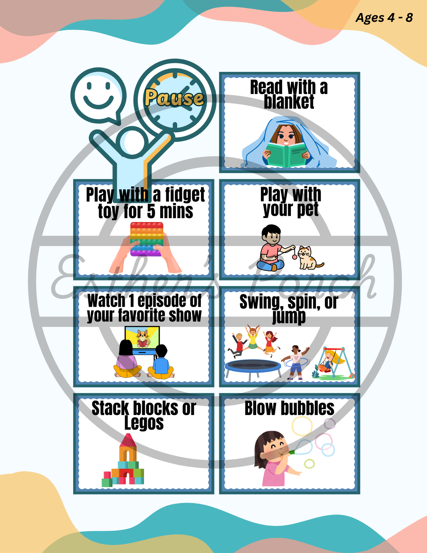 Pick Your Pause - Ages 4-8