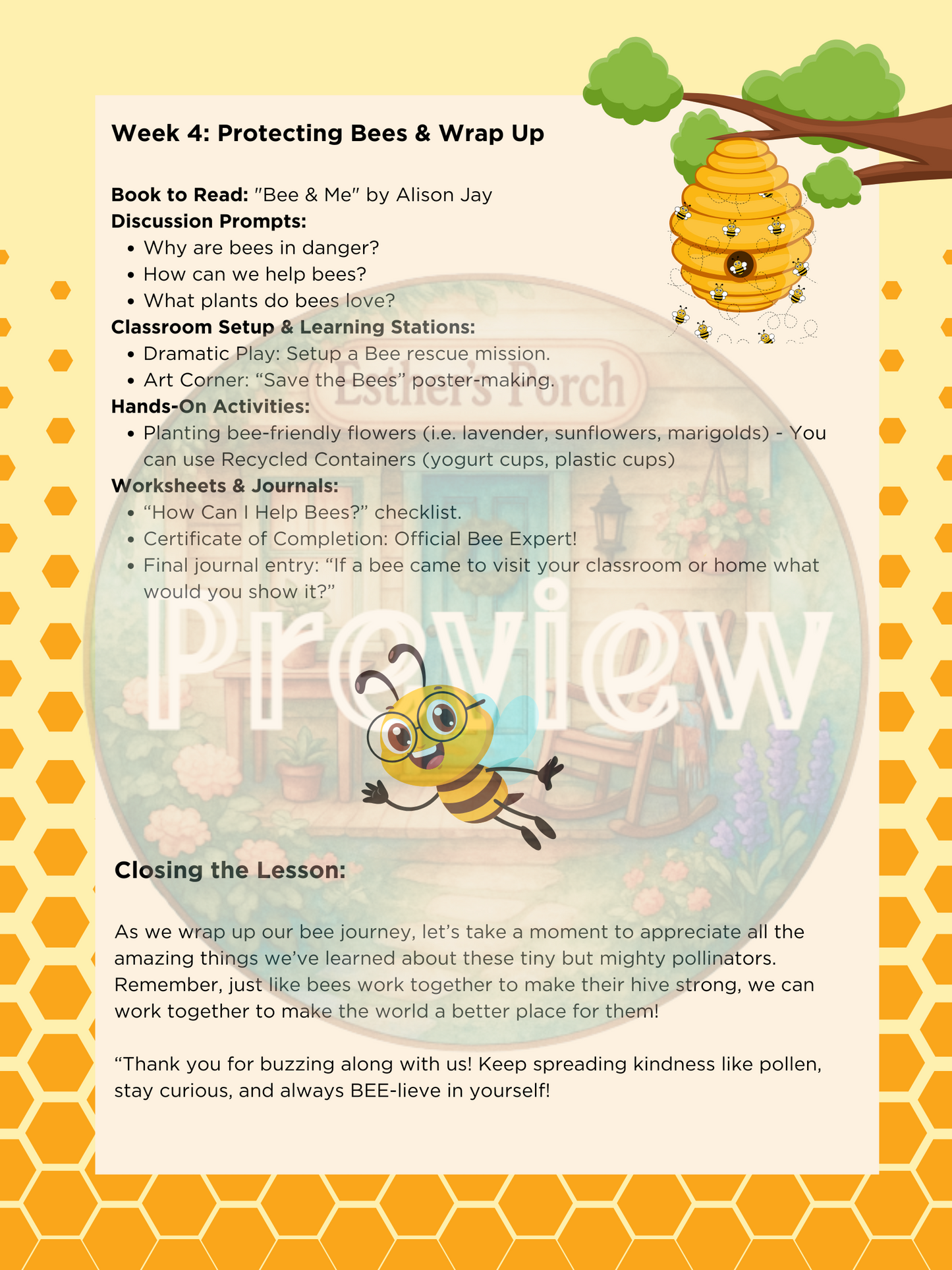 The Secret Life of Bees: A Learning Journey - K–2 (Early Elementary)