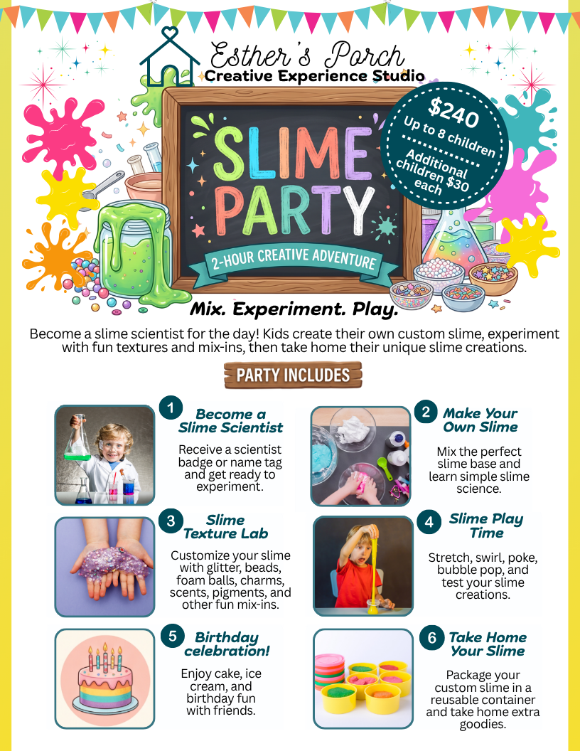 Slime Birthday Party