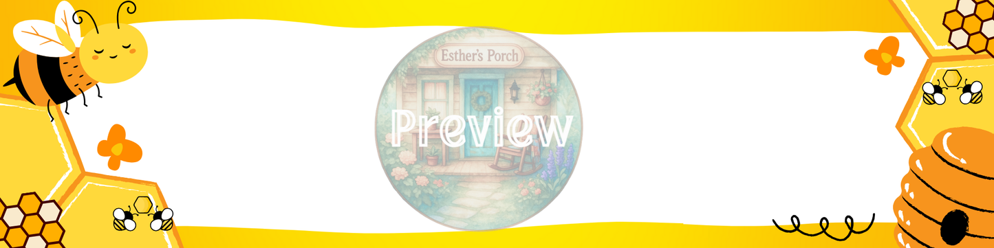 Bee-Themed Learning & Dramatic Play Label Collection