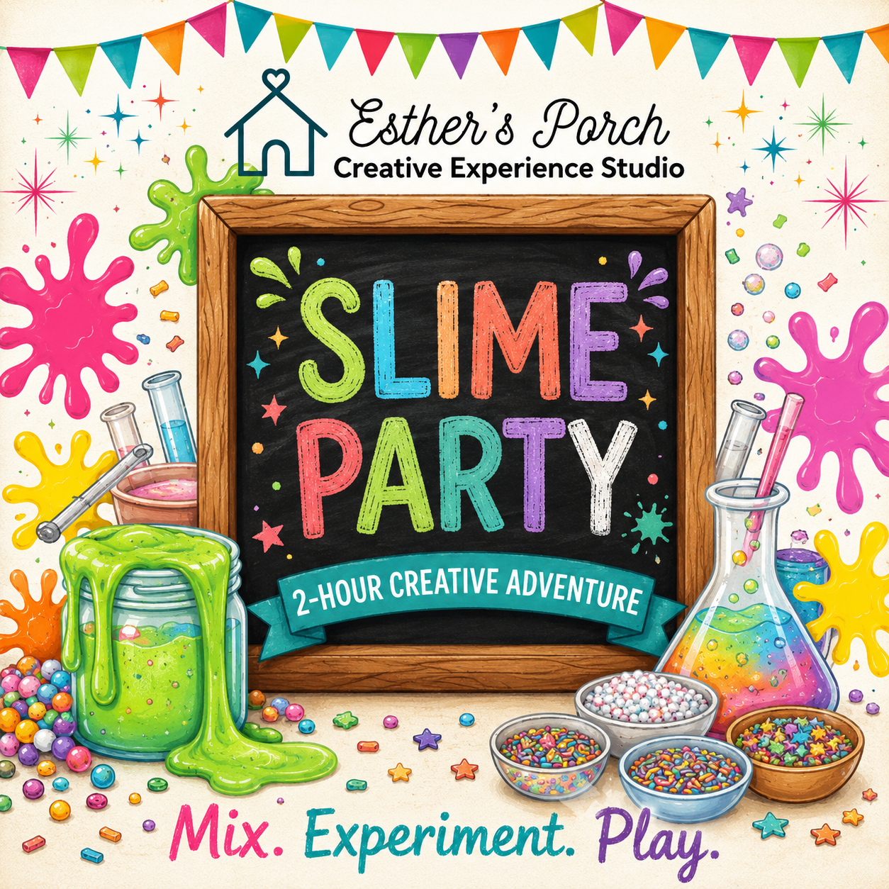 Slime Lab Party Package