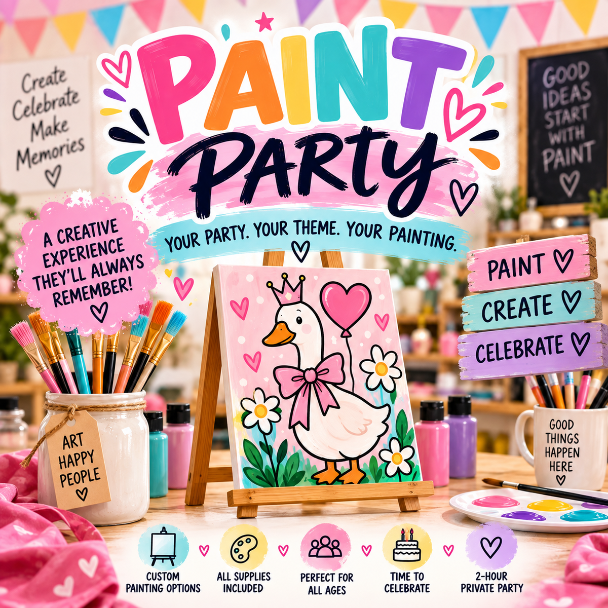 Custom Paint Party