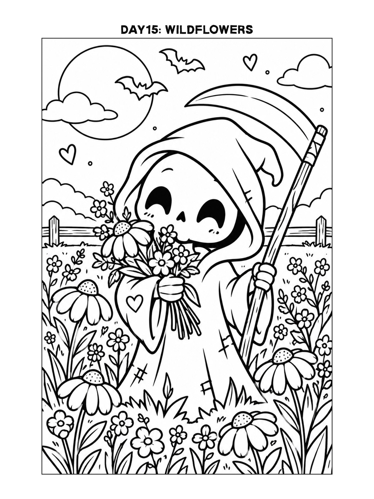 Artober Free Printable Coloring Pages