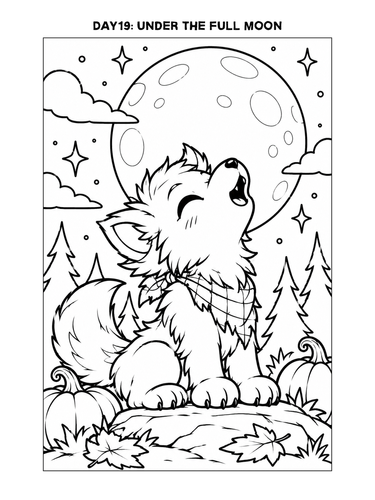 Artober Free Printable Coloring Pages