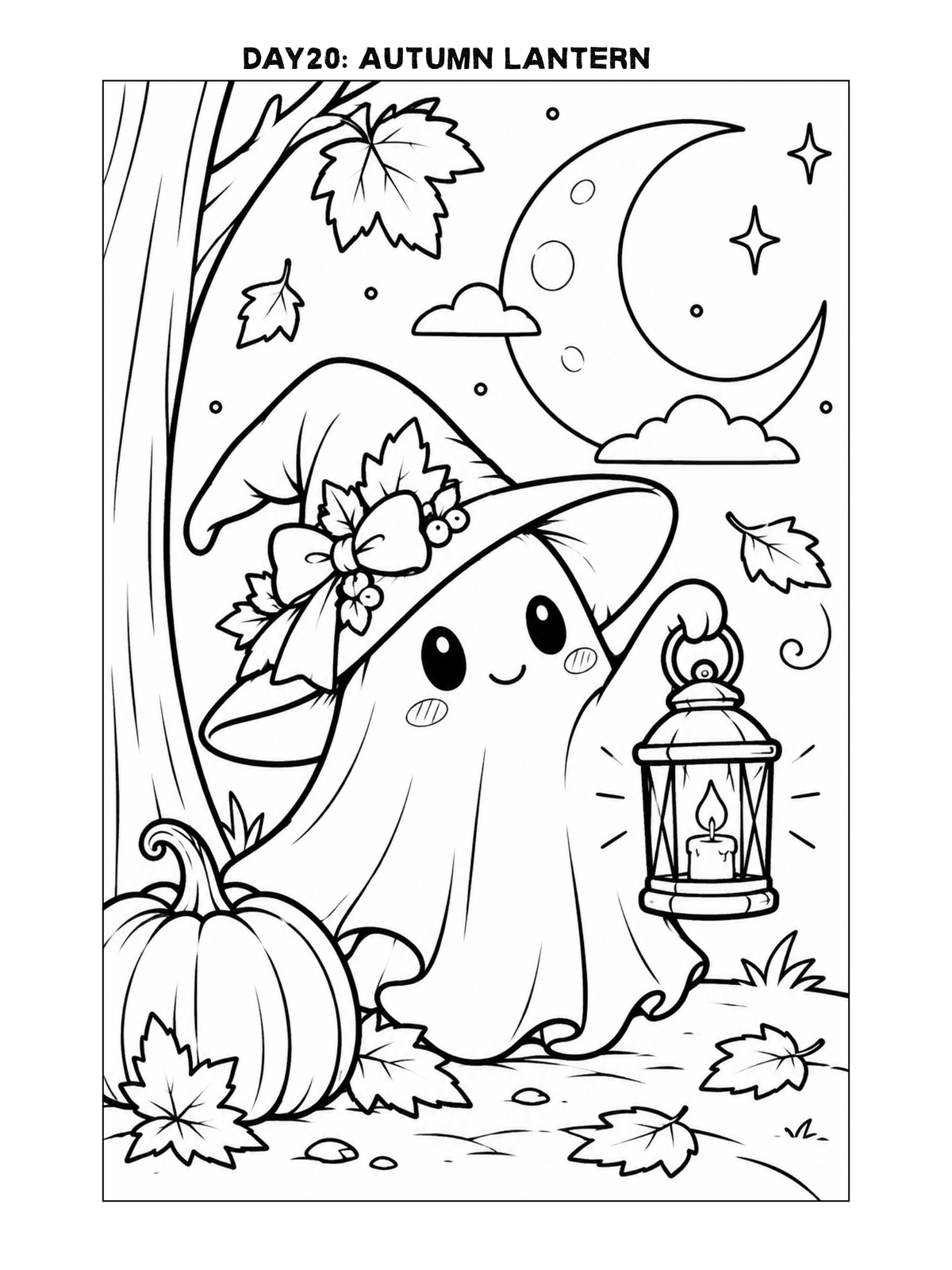 Artober Free Printable Coloring Pages