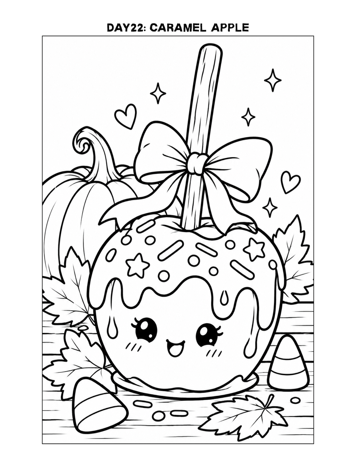 Artober Free Printable Coloring Pages