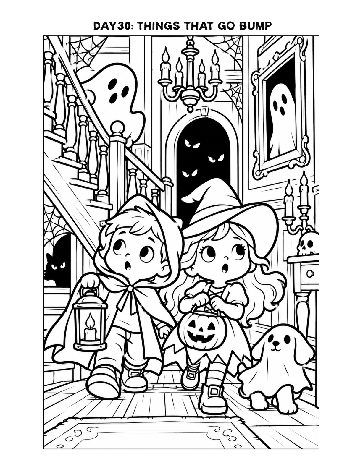 Artober Free Printable Coloring Pages