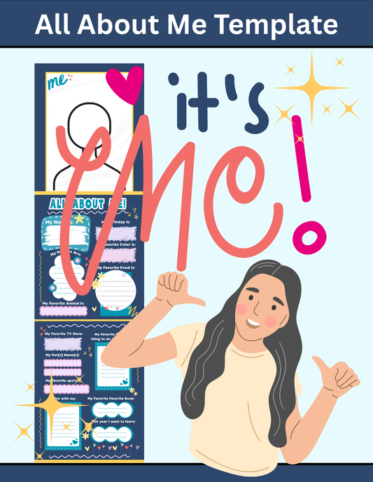 All About Me Template