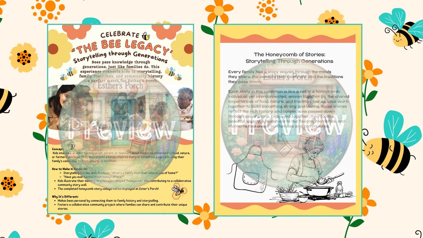 Bee Legacy Storytelling through Generations