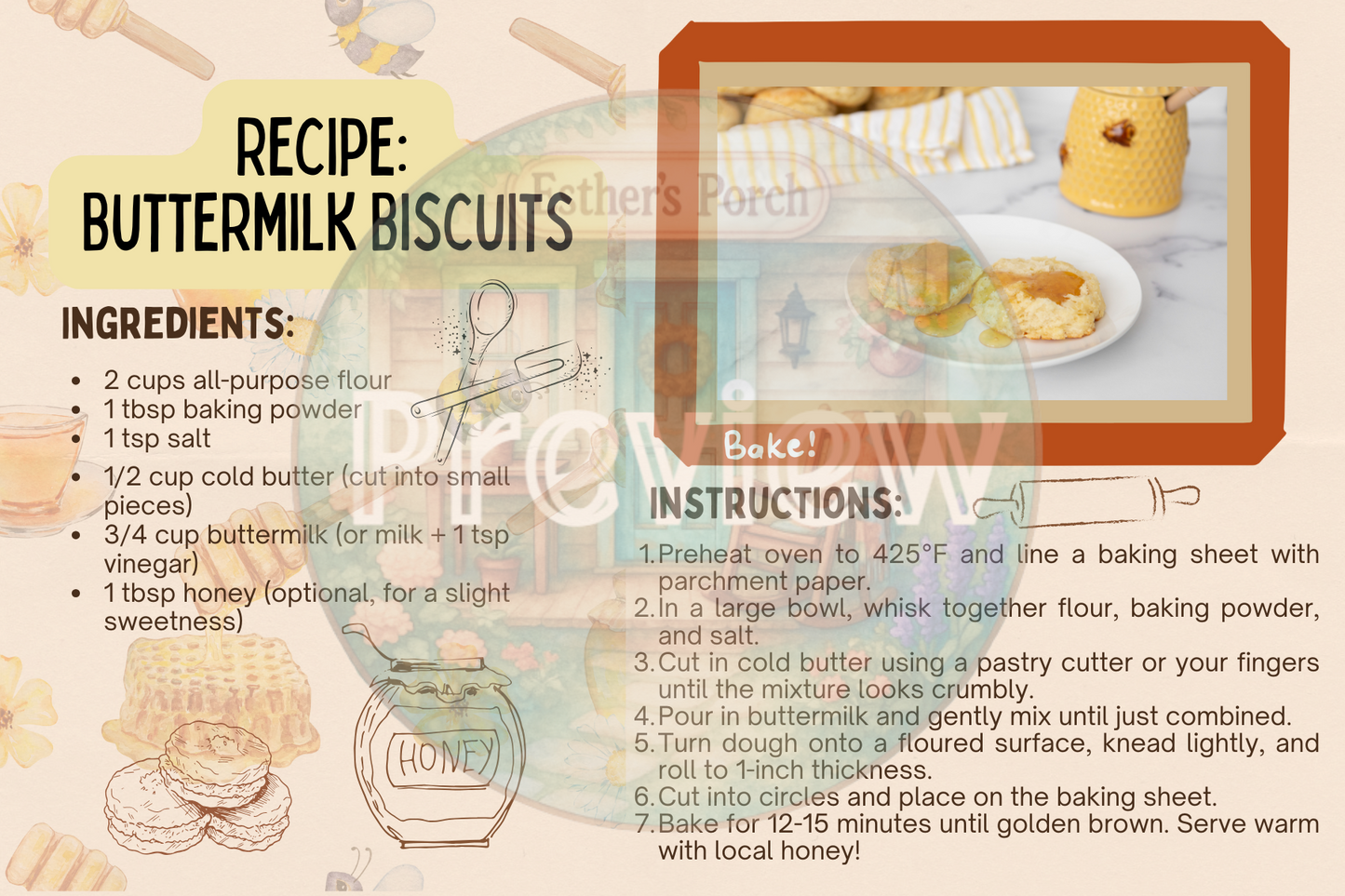 Honey, Biscuits & Bees: A Tasty Learning Experience