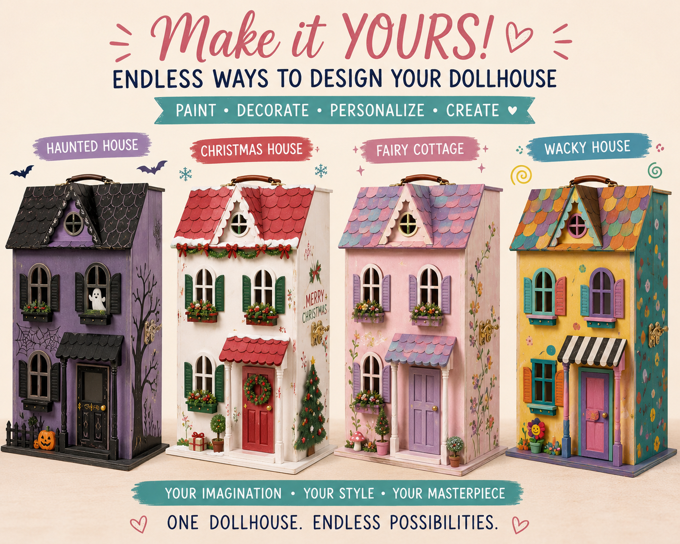 Dollhouse Design Workshop (Seniors 55+)