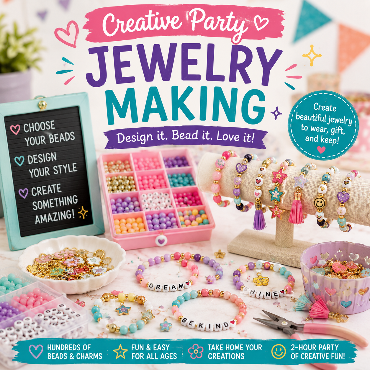 Creative Party – Jewelry Making