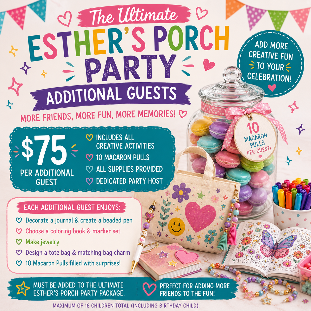 1 Additional Guest - Ultimate Party