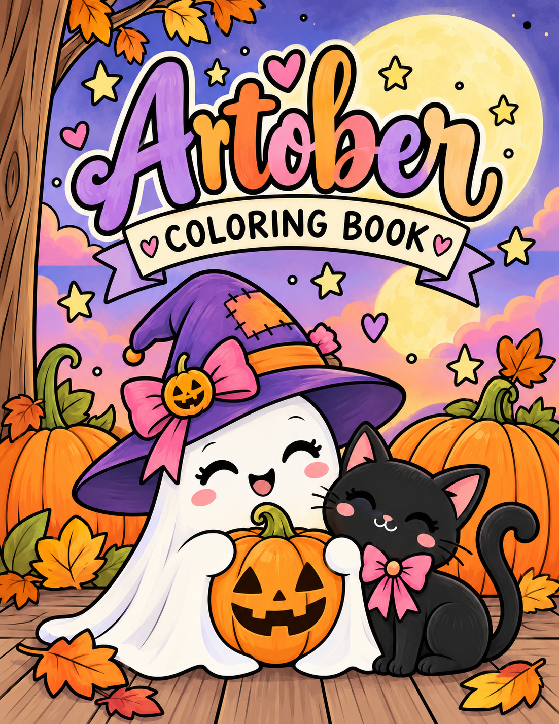 Artober Free Printable Coloring Pages