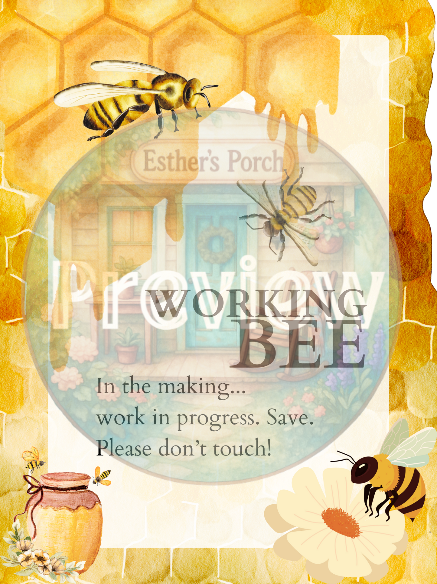 Bee-Themed Farmers Market – Dramatic Play and Entrepreneurship Game