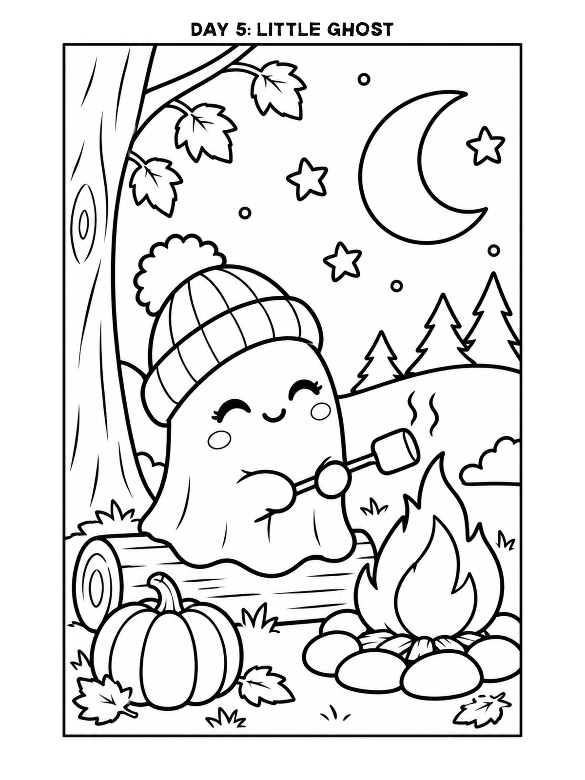 Artober Free Printable Coloring Pages