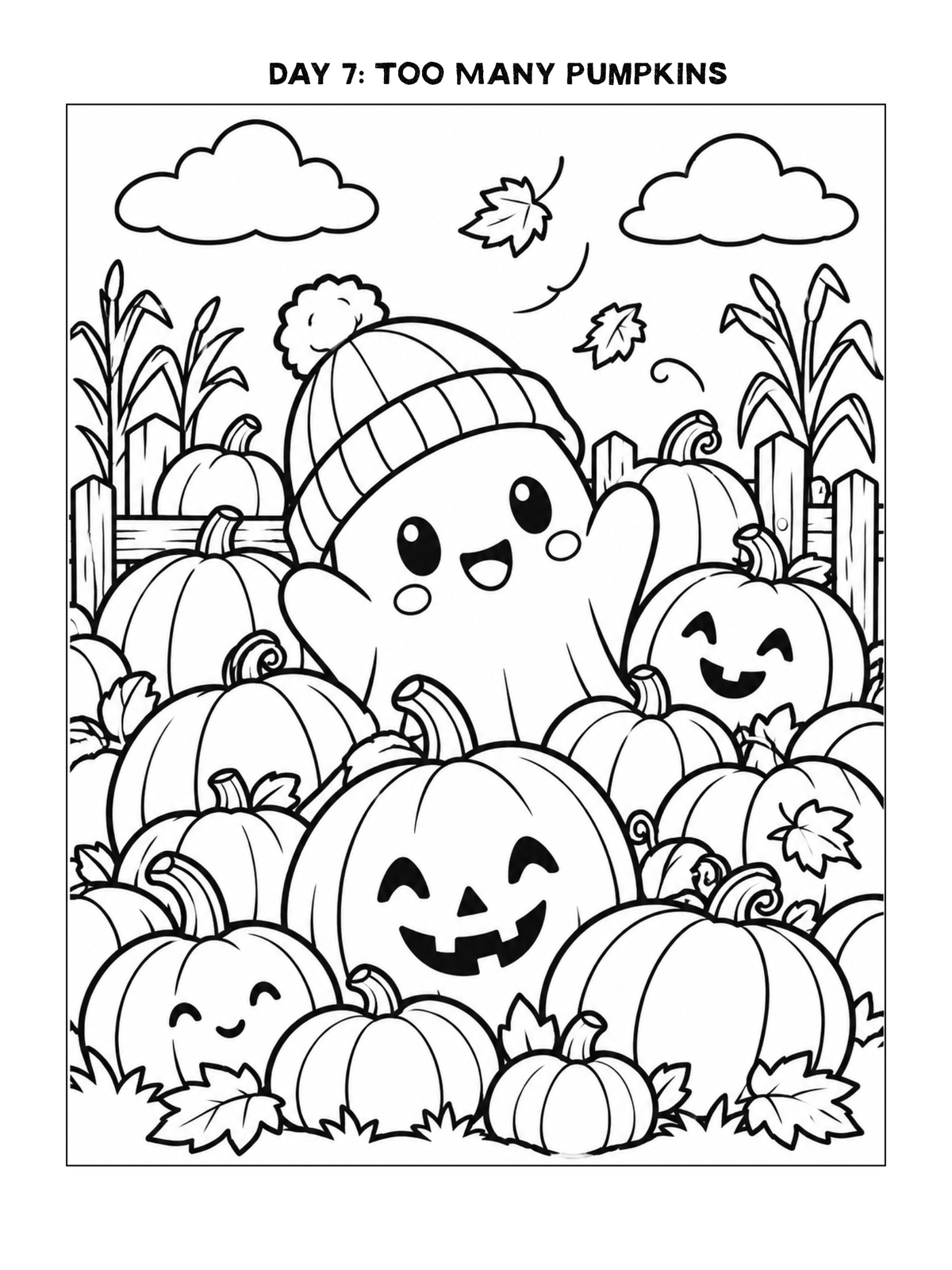 Artober Free Printable Coloring Pages