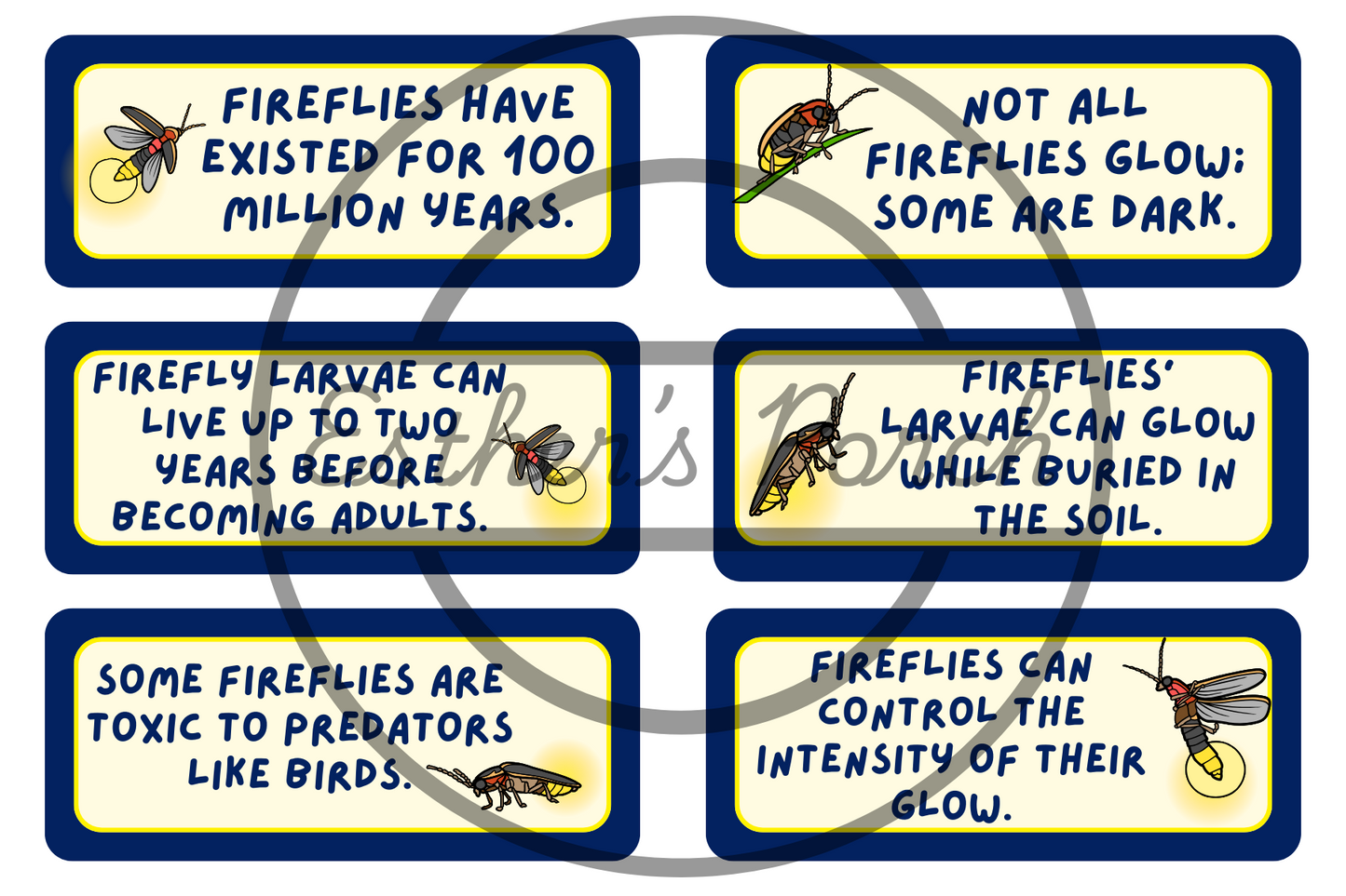 Firefly Learning Bundle – Posters, Habitat, Activities & Fun Facts