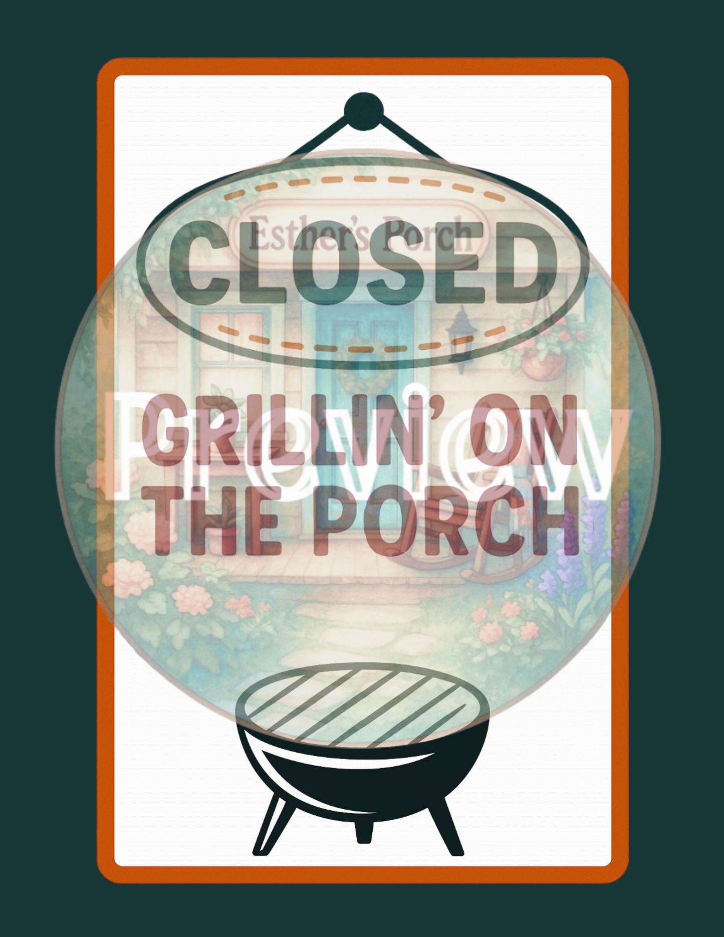 Grillin’ on the Porch Dramatic Play Kit!