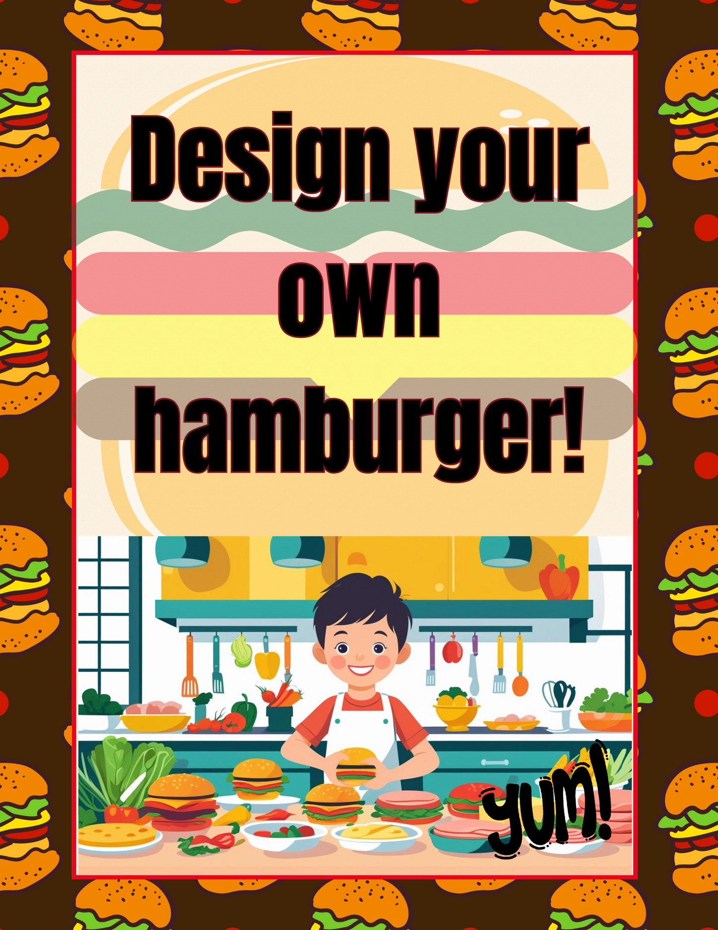 Design Your Own Hamburger