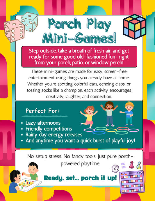 Porch Play Mini-Games
