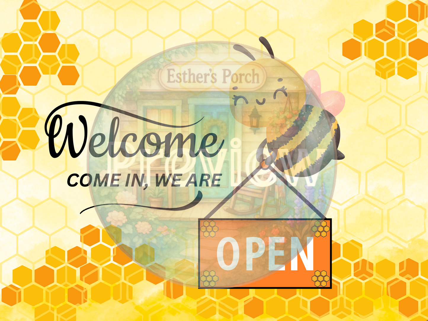 Bee-Themed Farmers Market – Dramatic Play and Entrepreneurship Game