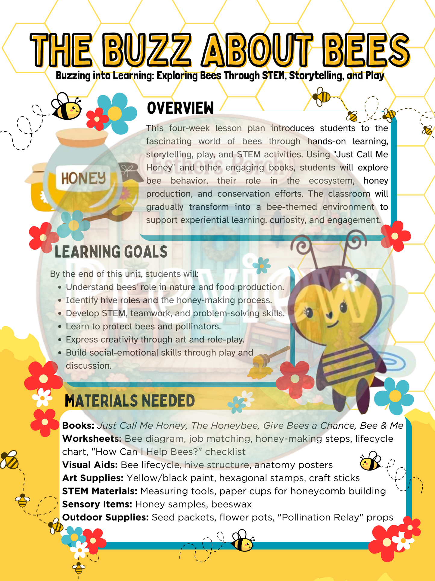 The Secret Life of Bees:  A Learning Journey - K–2 (Early Elementary)