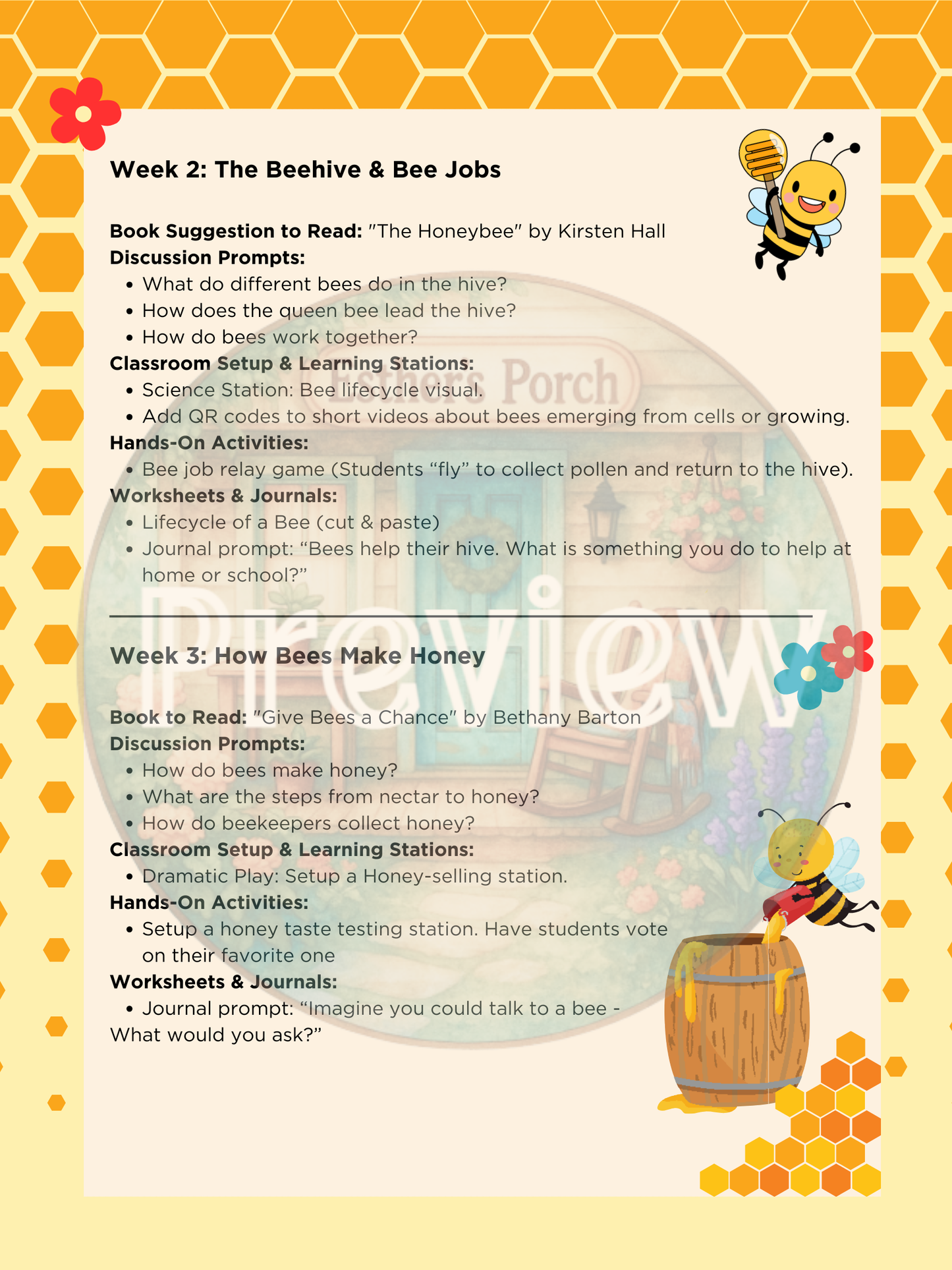 The Secret Life of Bees:  A Learning Journey - K–2 (Early Elementary)