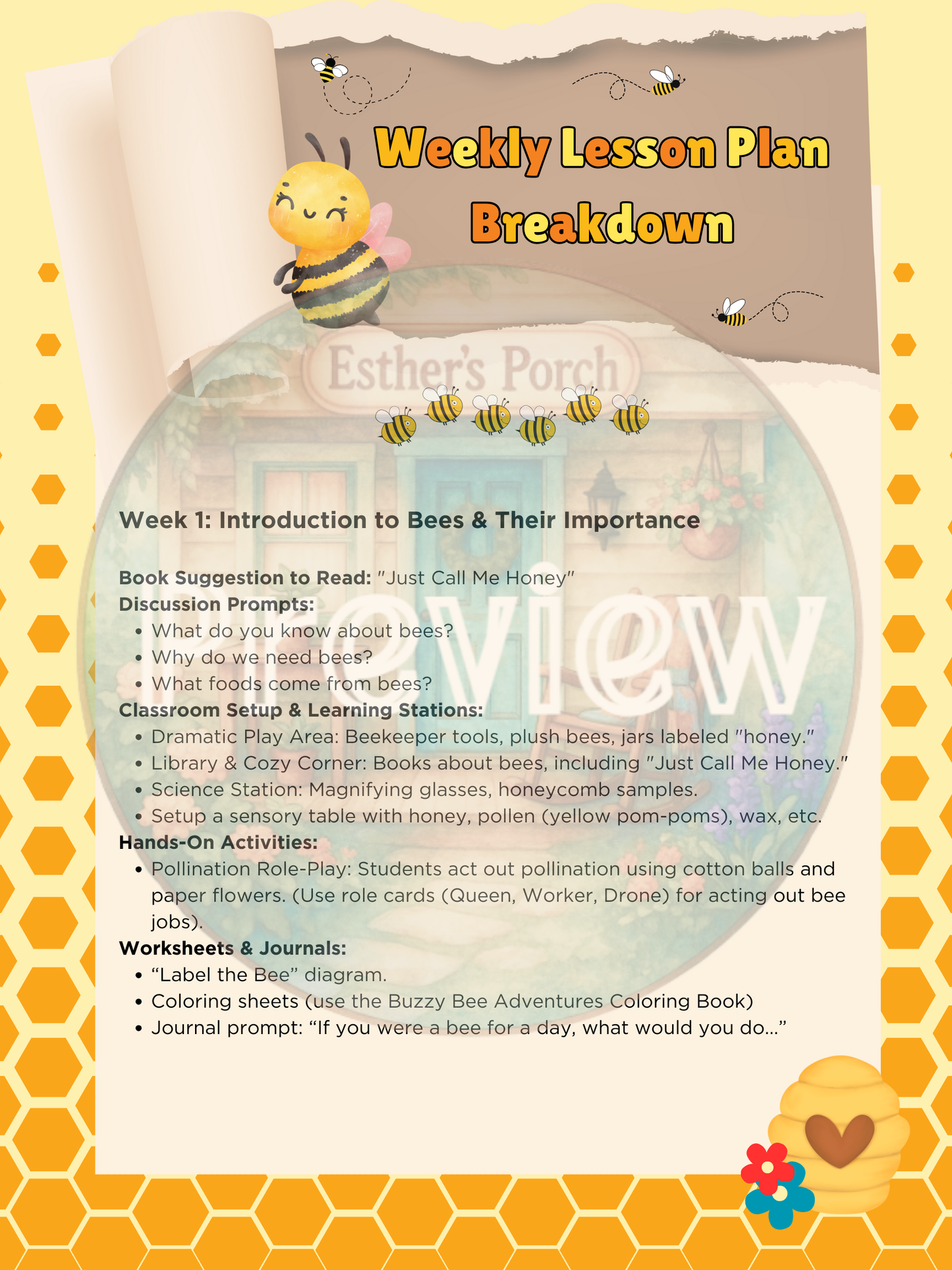 The Secret Life of Bees:  A Learning Journey - K–2 (Early Elementary)
