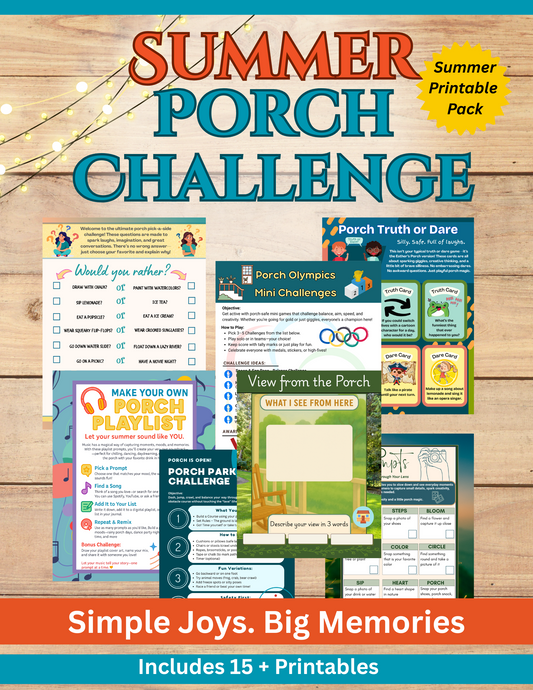 The Summer Porch Challenge