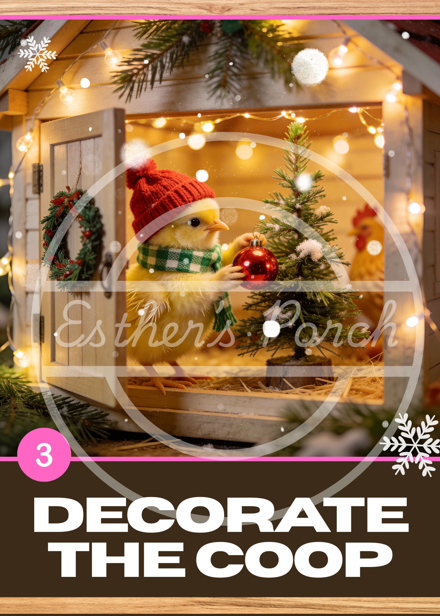 Chicken Coop Chaos Christmas Inspired - Dramatic Play Lesson