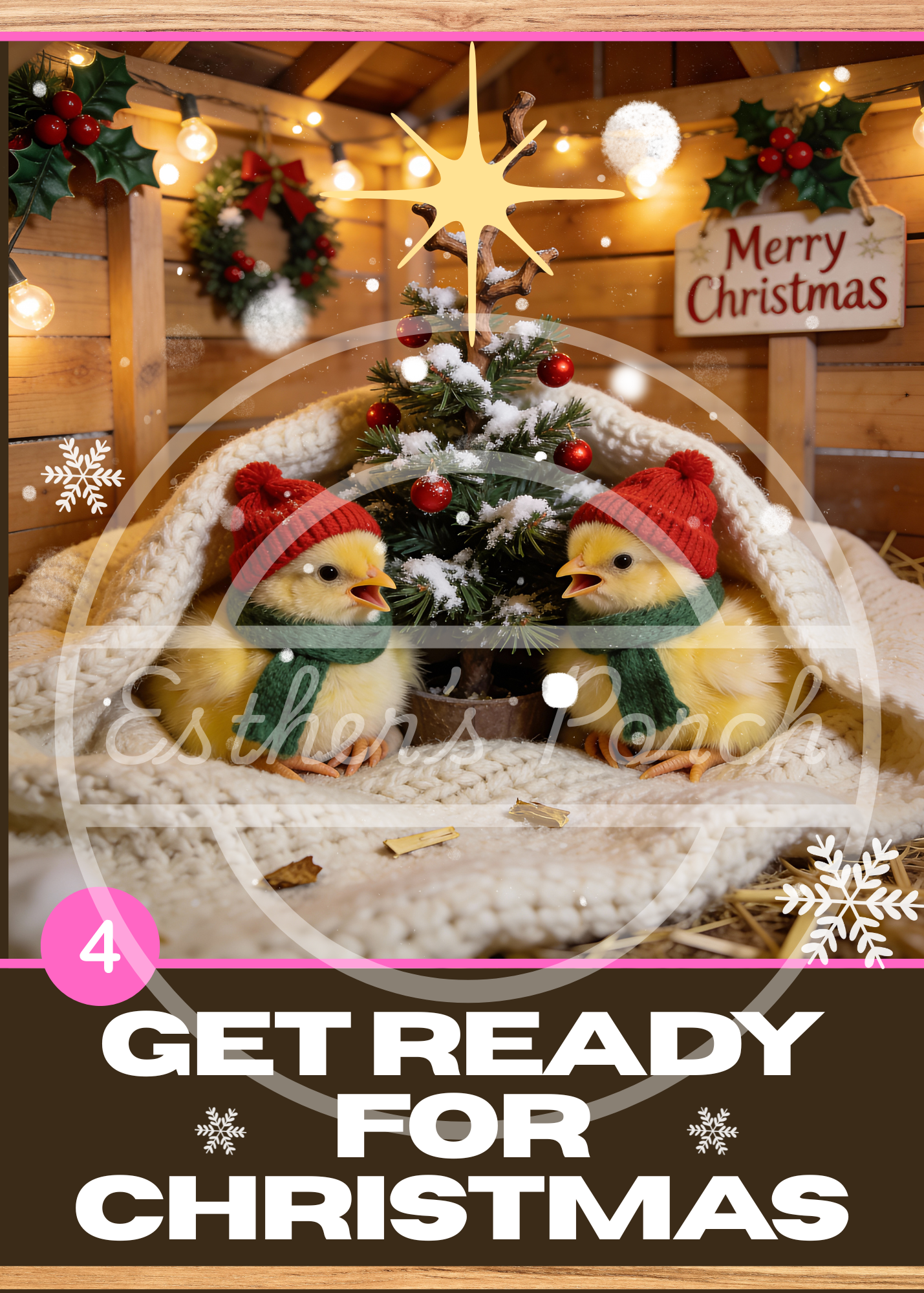 Chicken Coop Chaos Christmas Inspired - Dramatic Play Lesson