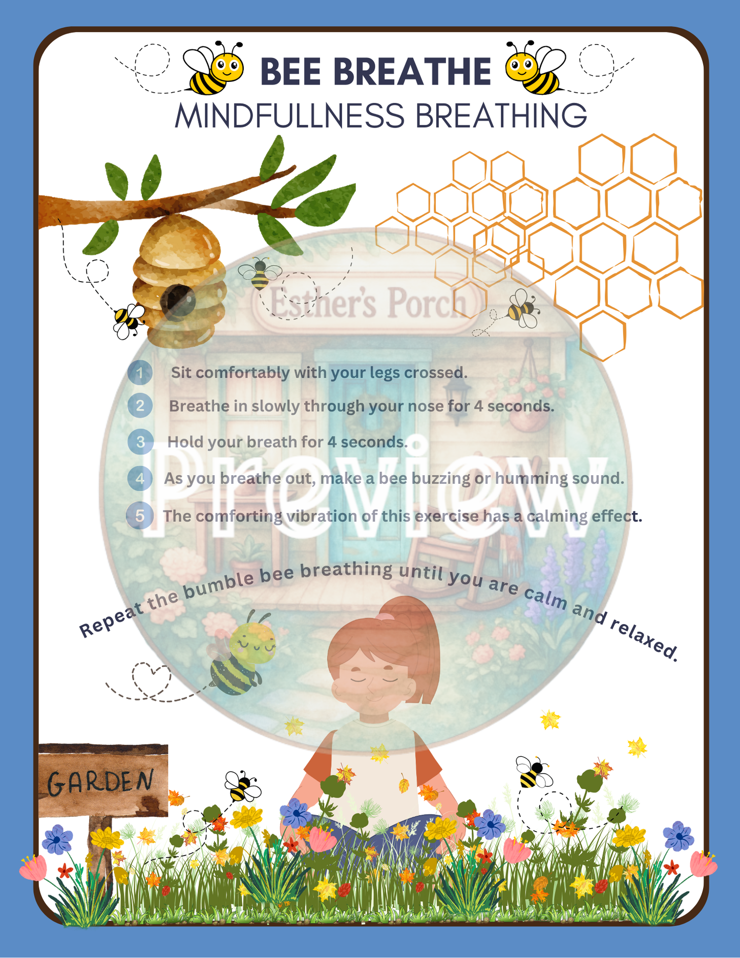 Bee Breathe – Mindfulness Breathing Guide (All Ages)